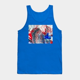 Liquid Patriot - Acrylic Paint Pour Tank Top